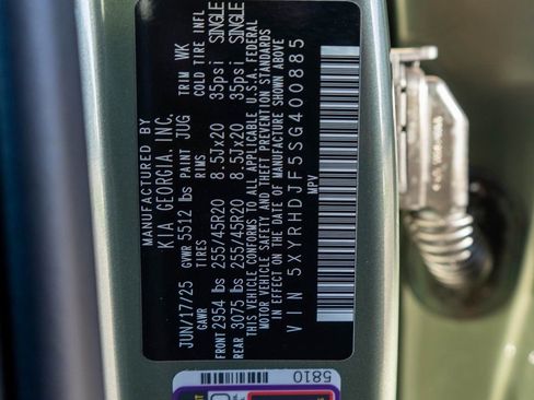 New 2025 Kia Sorento X-Line EX image 33