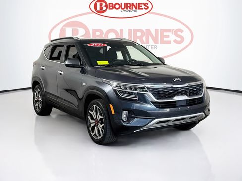 Used 2021 Kia Seltos SX w/ SX Sunroof Package AWD/4WD image 1