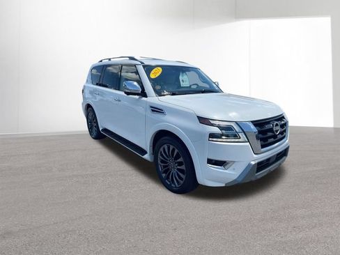 Certified 2023 Nissan Armada Platinum w/ Captain's Chairs Package AWD/4WD image 6