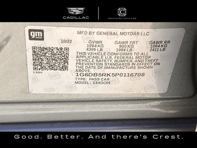 Certified 2023 Cadillac CT4 Premium Luxury w/ Climate Package RWD image 34