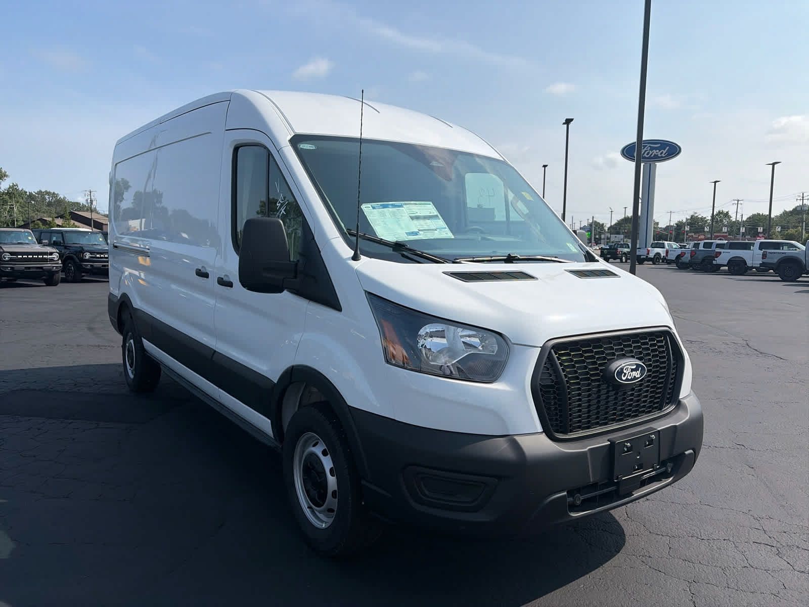 New 2026 Ford Transit 250 148 Medium Roof w/ Load Area Protection Package RWD image 2