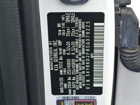 Used 2025 Kia Sorento SX Prestige AWD/4WD image 27