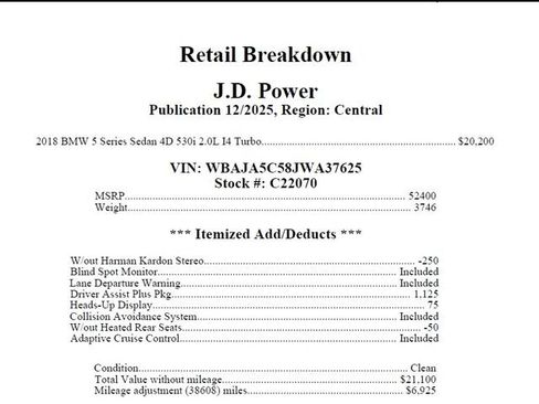 Used 2018 BMW 530i image 10