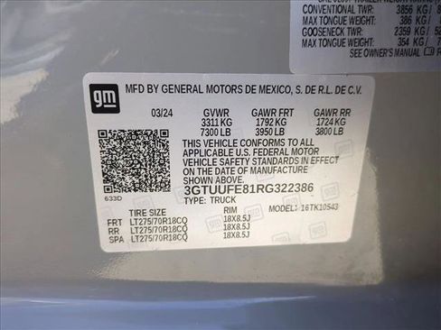 Used 2024 GMC Sierra 1500 AT4X image 23