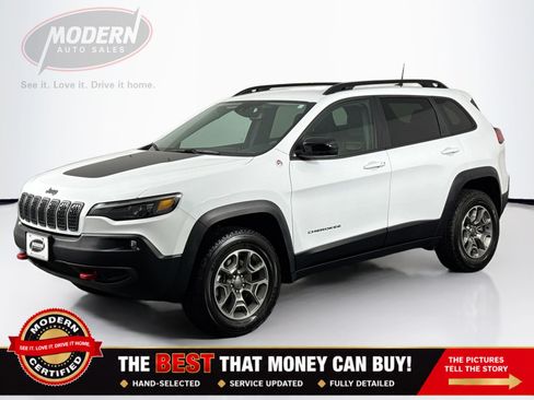 Used 2022 Jeep Cherokee Trailhawk AWD/4WD image 1
