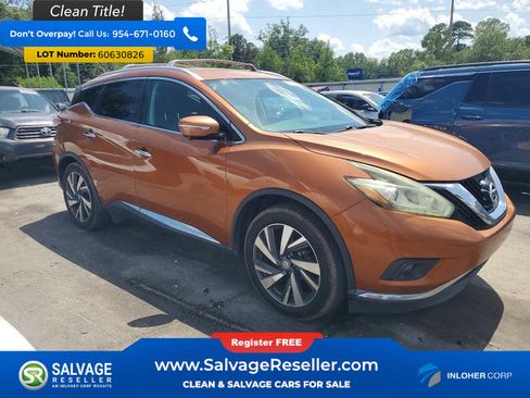 Used 2015 Nissan Murano Platinum w/ Cargo Package AWD/4WD image 5
