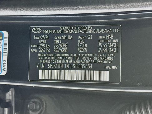Used 2025 Hyundai Tucson SEL AWD/4WD image 12