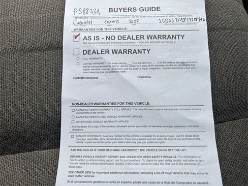 Used 2012 Chevrolet Express 3500 image 34