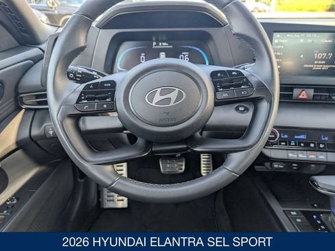 Certified 2026 Hyundai Elantra Sport w/ Cargo Package FWD image 17