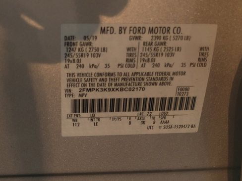 Used 2019 Ford Edge Titanium image 33