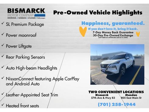 Used 2023 Nissan Rogue SL w/ SL Premium Package AWD/4WD image 8