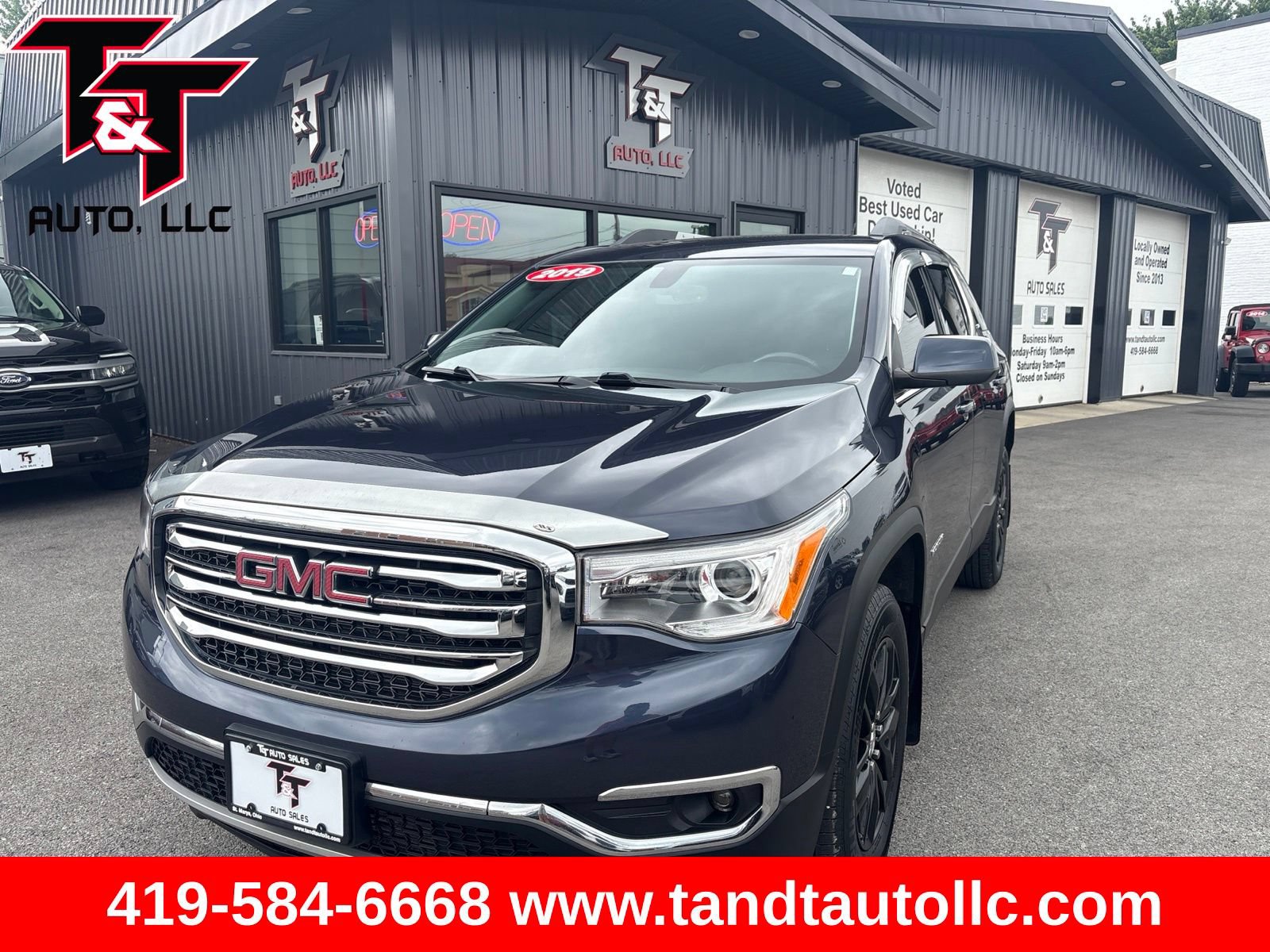 Used 2019 GMC Acadia SLT AWD/4WD image 1