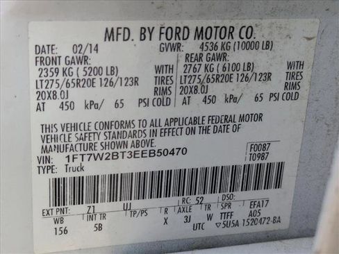 Used 2014 Ford F250 Lariat w/ Lariat Ultimate Package image 20