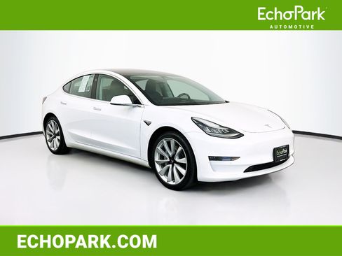 Used 2018 Tesla Model 3 Long Range AWD/4WD image 1