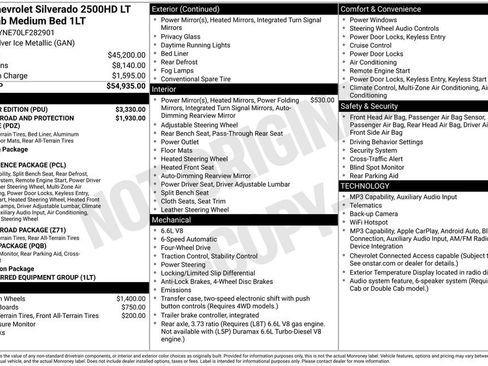 Used 2020 Chevrolet Silverado 2500 LT w/ All Star Edition AWD/4WD image 11