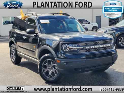 Certified 2023 Ford Bronco Sport Badlands image 1