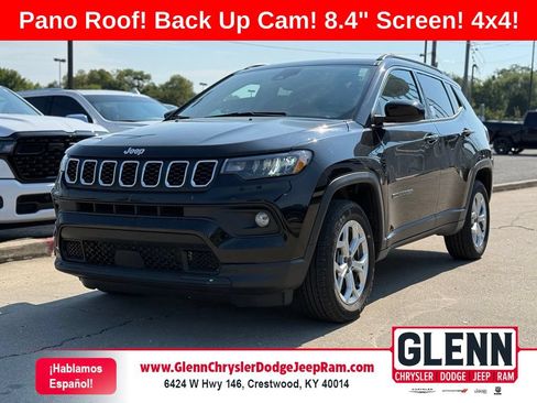 Used 2025 Jeep Compass Latitude w/ Sun & Sound Group AWD/4WD image 1