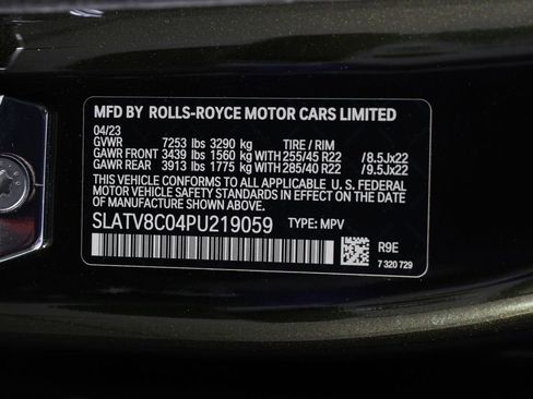 Certified 2023 Rolls-Royce Cullinan Black Badge w/ Driver's Package image 19