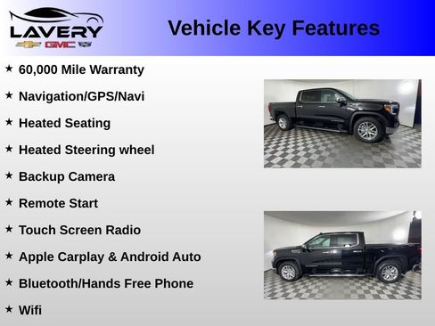 Used 2022 GMC Sierra 1500 SLT w/ SLT Premium Plus Package AWD/4WD image 2