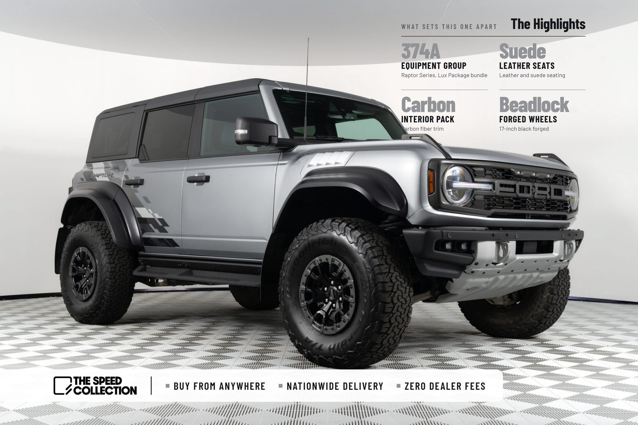 Used 2023 Ford Bronco Raptor AWD/4WD image 1