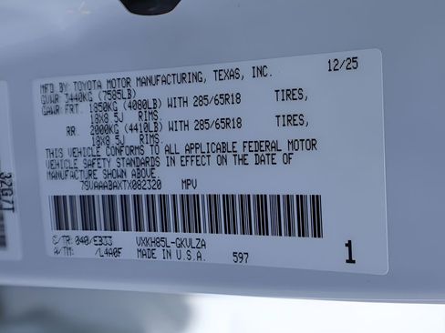 Certified 2026 Toyota Sequoia TRD Pro AWD/4WD image 31