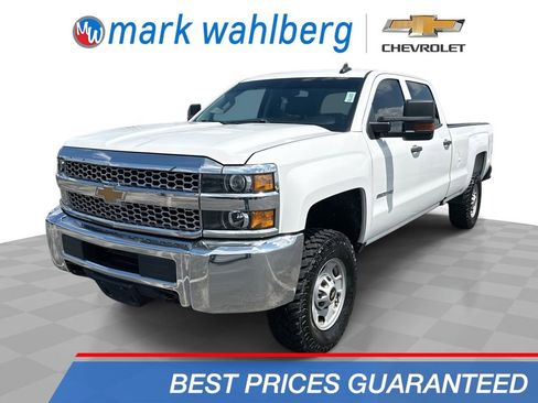 Used 2019 Chevrolet Silverado 2500 W/T w/ Snow Plow Prep Package AWD/4WD image 1
