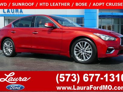 Used 2023 INFINITI Q50 Luxe w/ Cargo Package