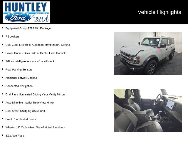 Used 2024 Ford Bronco Big Bend AWD/4WD image 2