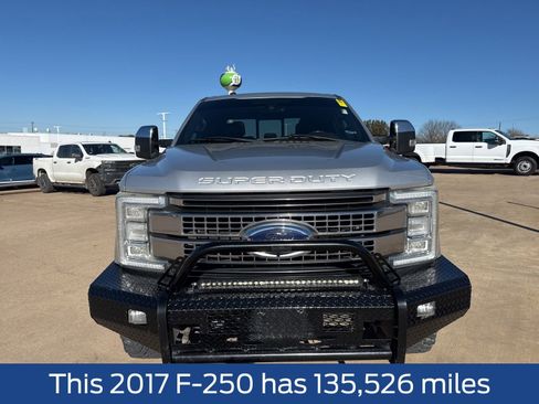 Used 2017 Ford F250 Platinum w/ Platinum Ultimate Package image 2