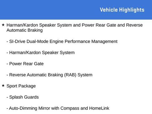 New 2026 Subaru Forester Sport w/ Sport Package AWD/4WD image 5