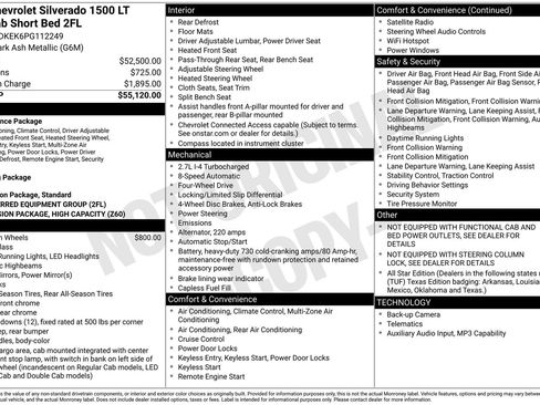 Certified 2023 Chevrolet Silverado 1500 LT AWD/4WD image 35