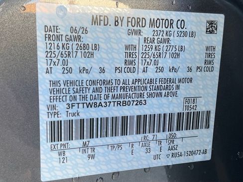 New 2026 Ford Maverick XL FWD image 47