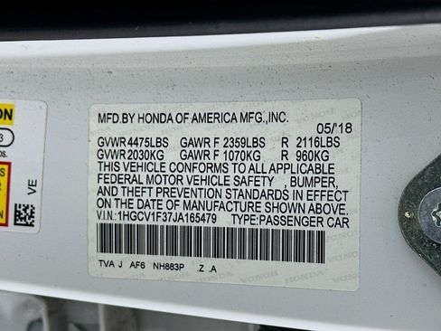 Used 2018 Honda Accord Sport image 12