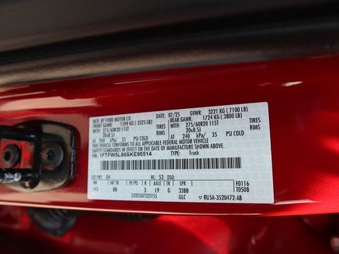 New 2025 Ford F150 Lariat w/ Equipment Group 501A Mid image 29