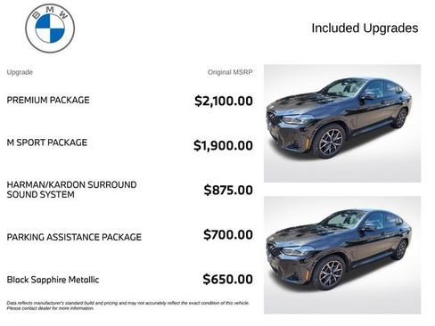 Used 2024 BMW X4 xDrive30i w/ Premium Package AWD/4WD image 3