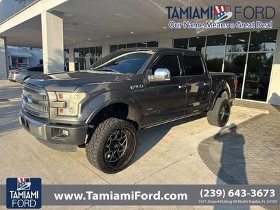Used 2015 Ford F150 Platinum w/ Trailer Tow Package