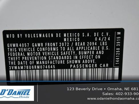 Used 2024 Volkswagen Jetta Sport FWD image 43
