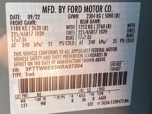 Used 2022 Ford Maverick XL FWD image 43