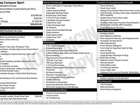 Used 2023 Jeep Compass Sport AWD/4WD image 10