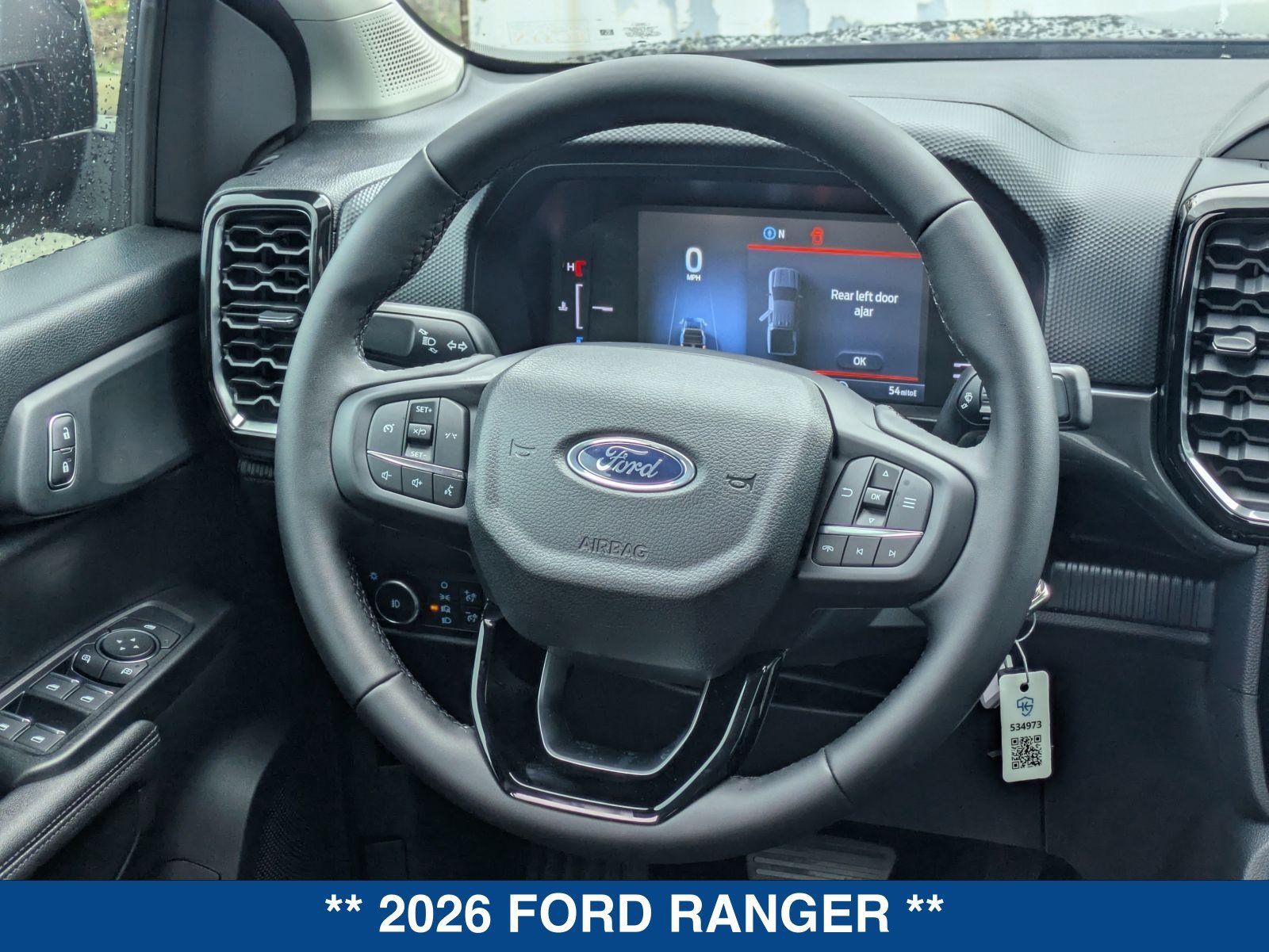 New 2026 Ford Ranger XLT w/ Black Appearance Package RWD image 17