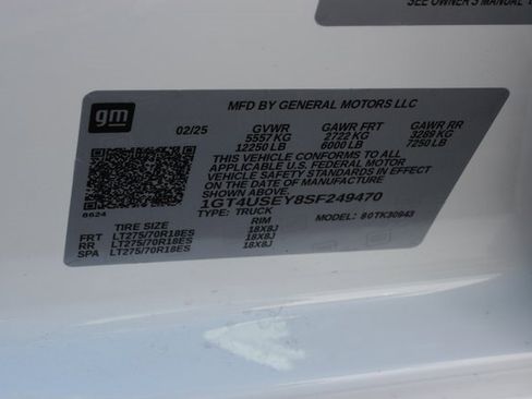 New 2025 GMC Sierra 3500 Pro w/ 1SA Pro Safety Plus Package image 44