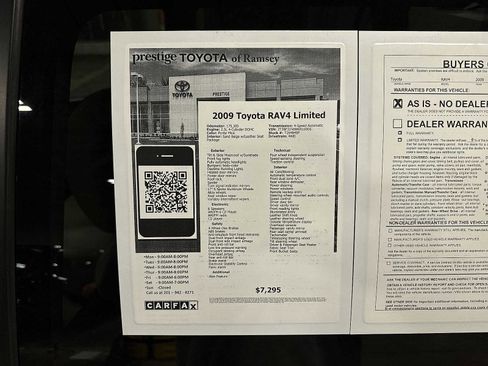 Used 2009 Toyota RAV4 Limited image 12