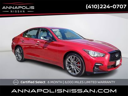 Used 2021 INFINITI Q50 Red Sport 400