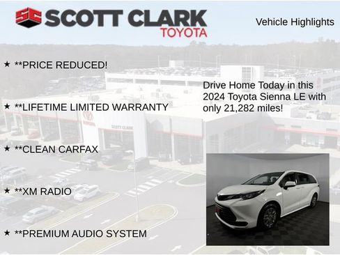 Used 2024 Toyota Sienna LE image 12