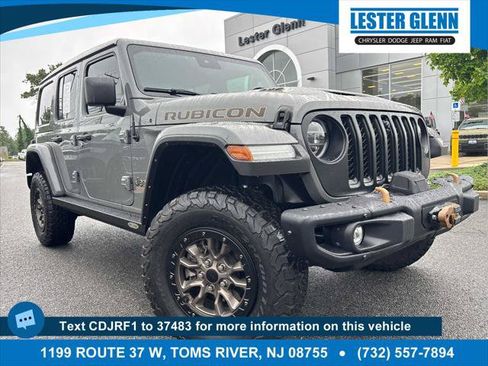 Certified 2021 Jeep Wrangler Unlimited Rubicon w/ Trailer Tow Package AWD/4WD image 1