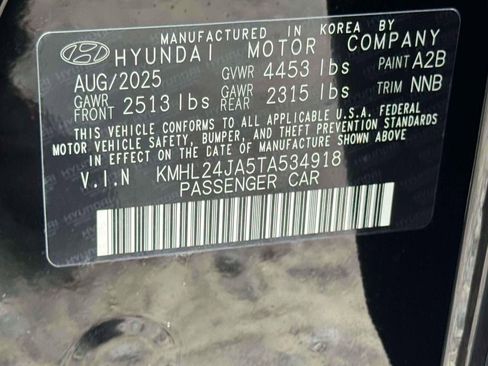 New 2026 Hyundai Sonata SE image 16