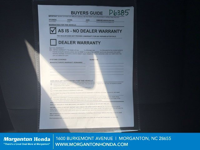 Used 2025 Hyundai Kona SEL AWD/4WD image 23