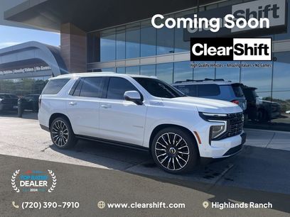 Used 2025 Chevrolet Tahoe High Country