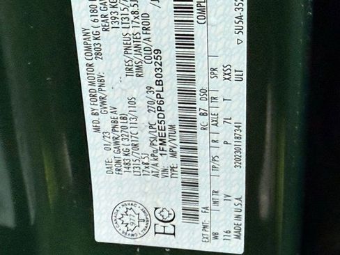 Used 2023 Ford Bronco Badlands w/ Sasquatch Package image 44