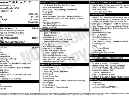 Used 2023 Chevrolet TrailBlazer LT w/ Convenience Package image 15